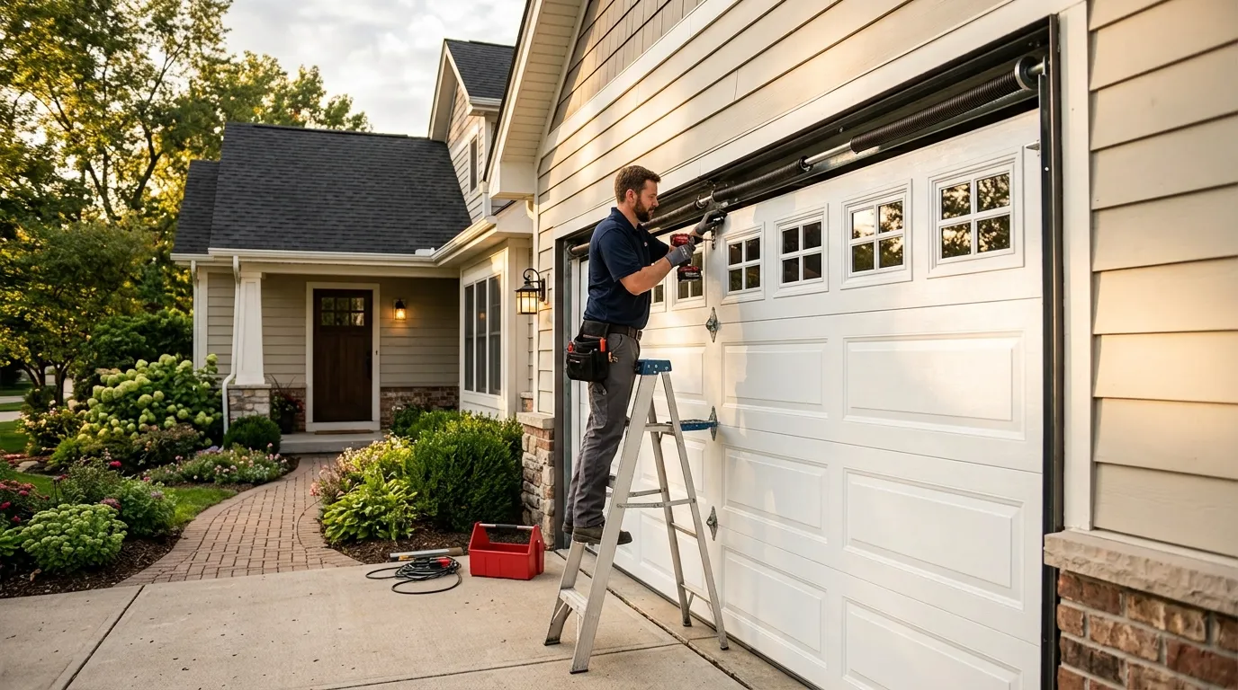 Garage door work by Gainesville Garage Door Pros in Gainesville, GA