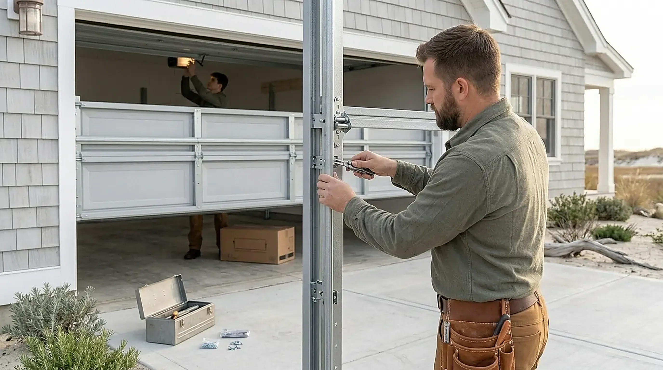Garage door service in Gainesville, GA