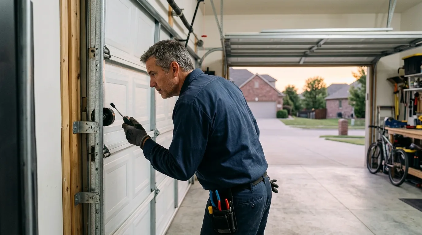 Garage door service in Gainesville, GA