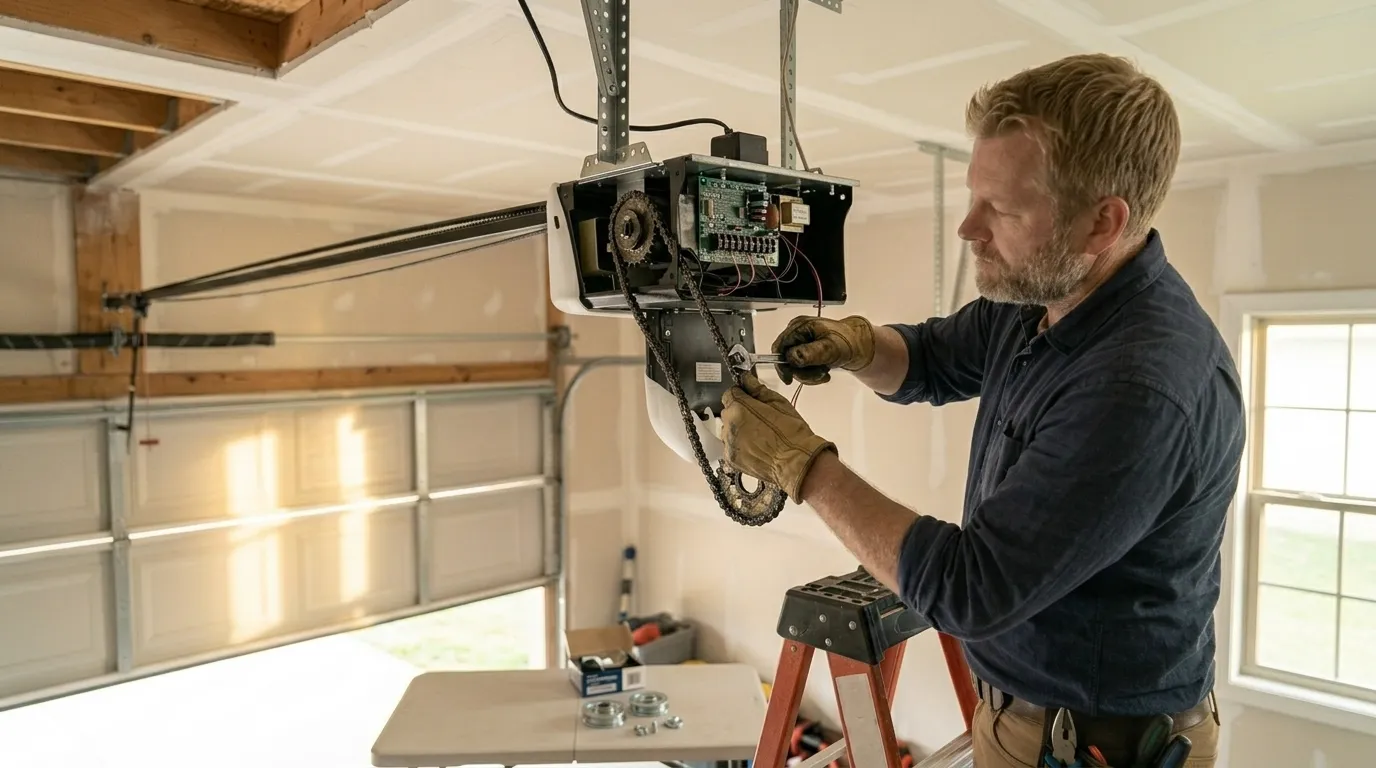 Garage door service in Gainesville, GA