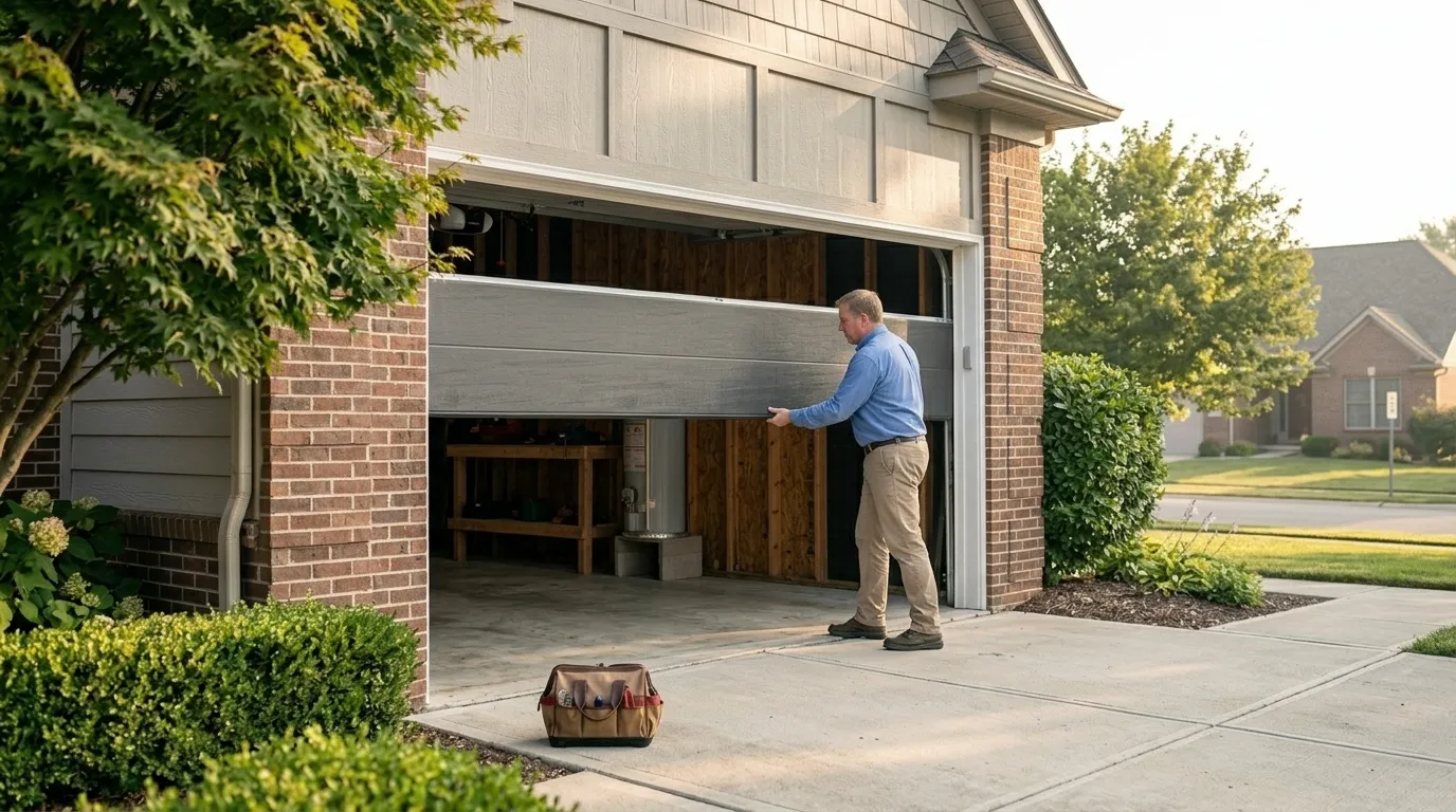 Garage door service in Gainesville, GA