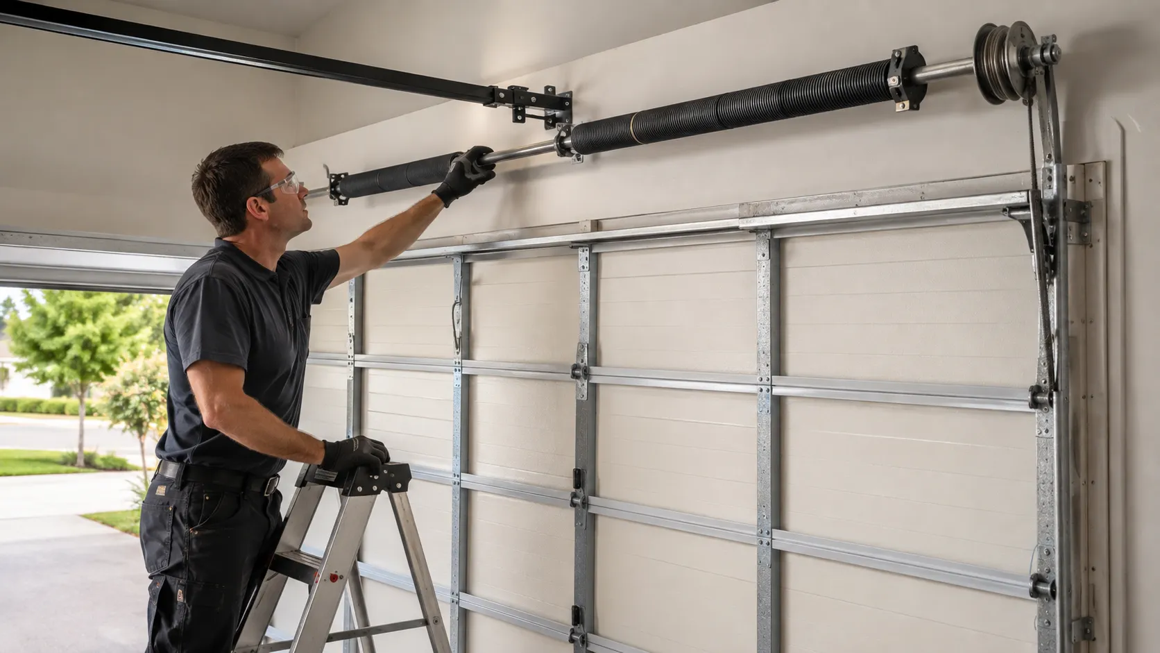 Garage door service in Gainesville, GA
