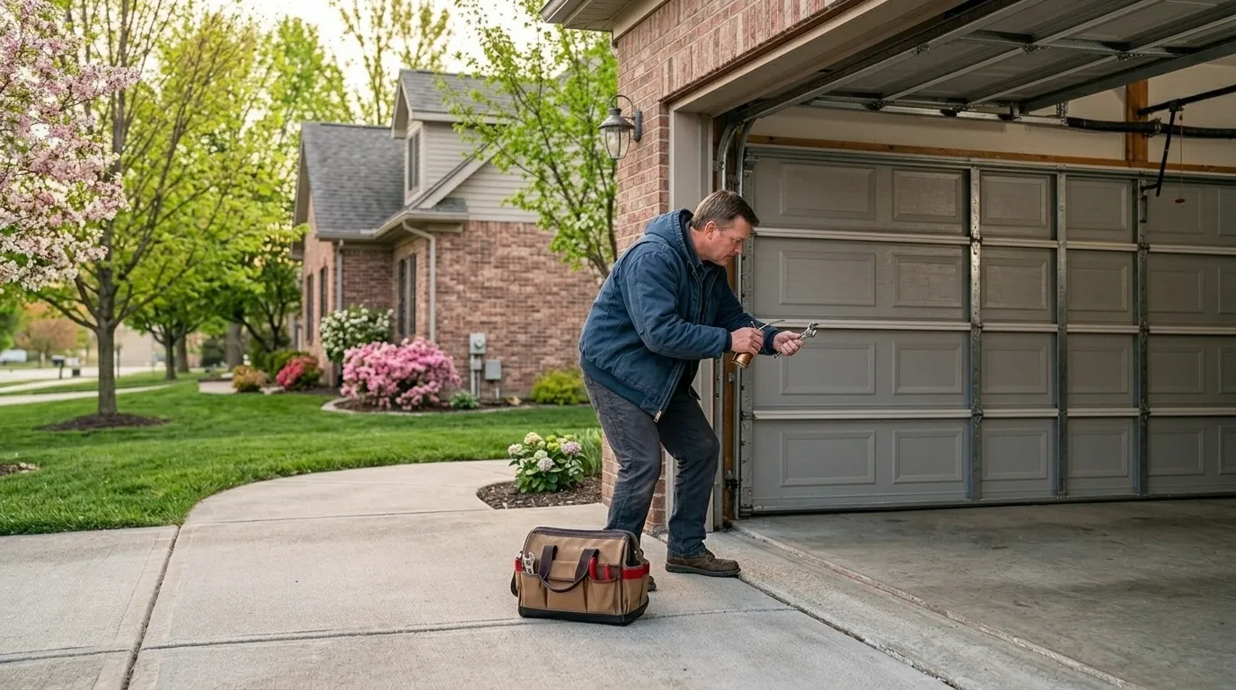 Garage door service in Gainesville, GA