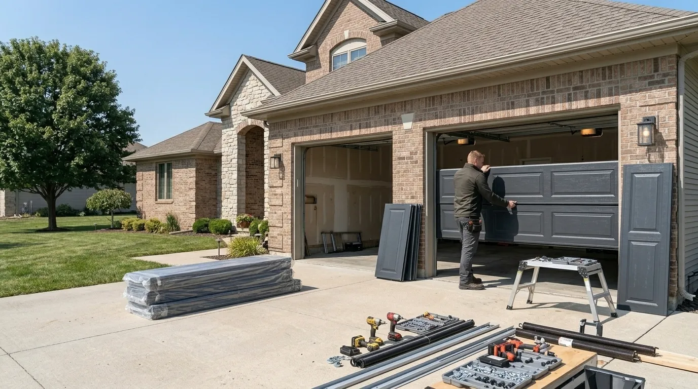 Garage door service in Gainesville, GA