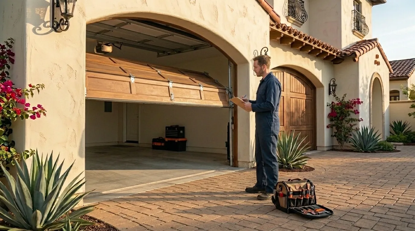 Garage door service in Gainesville, GA