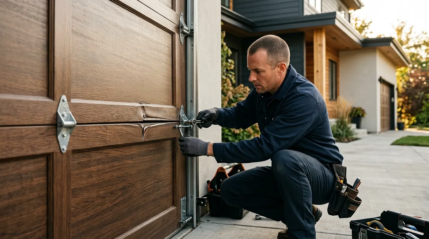 Garage door service in Gainesville, GA
